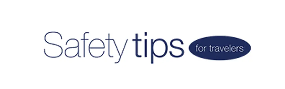 Safety tips for travelers